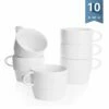 Outlet ✨ Sweese White Stackable Coffee Cups 👏