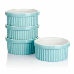 Best reviews of ❤️ Sweese 12 Ounce Souffle Dish, Set of 4 🌟 -SWEESE Shop 12ounceturquoise