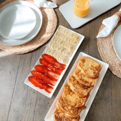 Sweese Elegant Shop -SWEESE Shop 13.8inchesRectangularPlatters 056c220e 4ff1 48ec 9975 00a1ec35a24d