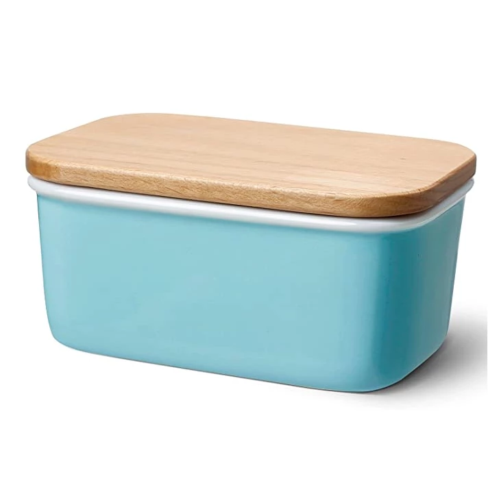 Cheap ⌛ Sweese Rectangle Butter Dish with Beech Wooden Lid 😉 3 Cheap ⌛ Sweese Rectangle Butter Dish with Beech Wooden Lid 😉 - Image 3