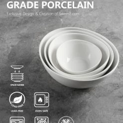 Wholesale 🧨 Sweese 4 Piece Curved Nesting Bowls ⭐ -SWEESE Shop 4 1 daff7bac c645 4543 8a04 8f97eb14c3ef