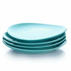 Flash Sale ❤️ Sweese Turquoise Curved Porcelain Plates 🥰 -SWEESE Shop 4 ce9a1920 4db0 4890 8504 6e1e9cdb6d54