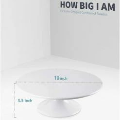 Discount 😀 Sweese 10-Inch Porcelain Cake Stand 😀 -SWEESE Shop 51EjisjTbPL. AC SL1500 4353320e f2ee 4ab9 adce a53090072fcc