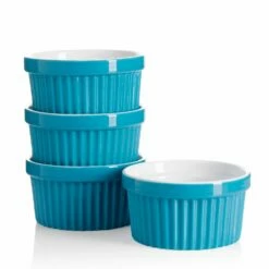 Sweese Elegant Shop 11 Promo ๐ฅฐ Sweese Steel blue Cupcake Ramekins โญ