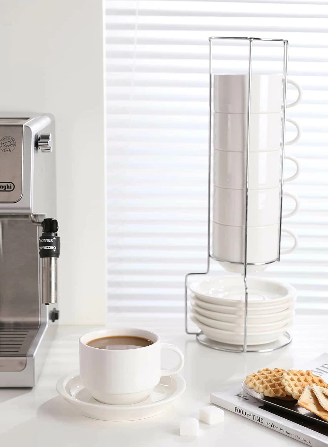 Best reviews of ๐ Sweese Porcelain Stackable Coffee Cups with Saucers and Metal Stand ๐ 2 Best reviews of ๐ Sweese Porcelain Stackable Coffee Cups with Saucers and Metal Stand ๐ - Image 2