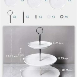 Buy ⭐ Sweese 3 Tier White Porcelain Cake Stand 😀 10 Buy ⭐ Sweese 3 Tier White Porcelain Cake Stand 😀 -SWEESE Shop 61V5YYMX3xL. AC SL1500 cdd1a747 d9d6 4820 a702 18073f9ba2ee