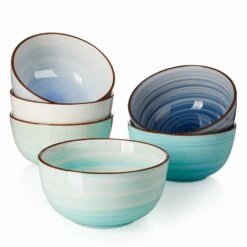 Flash Sale 🎉 Sweese Blue Gradient Porcelain Bowls 🛒
