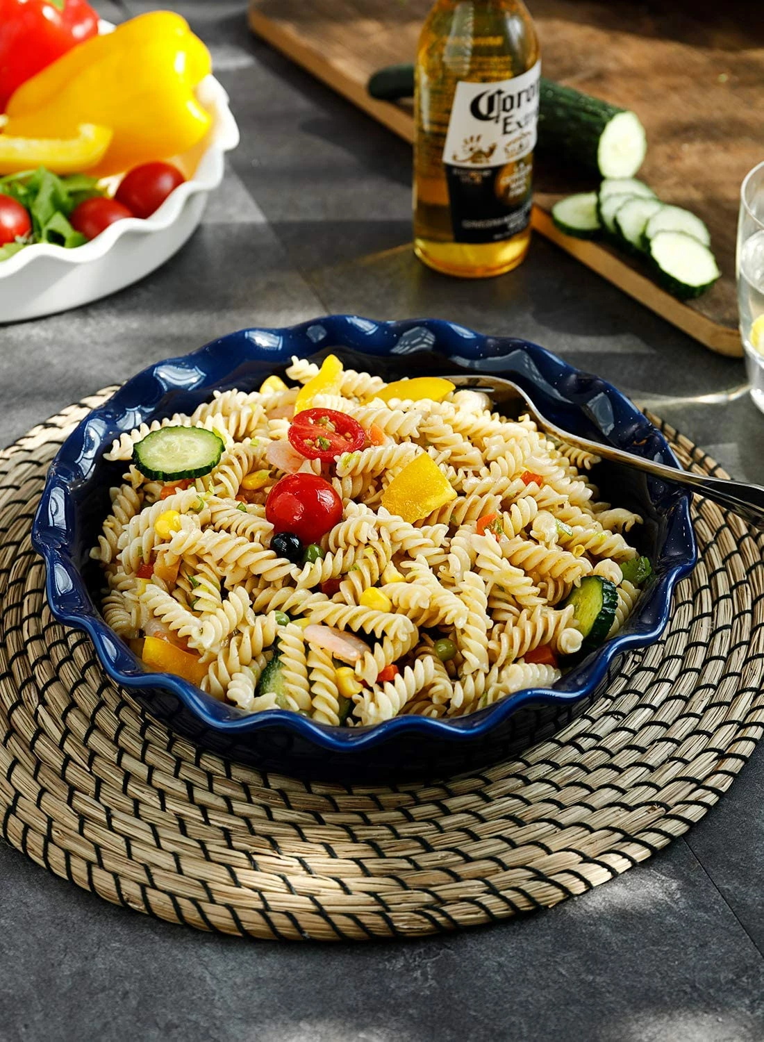 Discount 🛒 Sweese Ruffled Ceramic Pie Pan ⌛ 2 Discount 🛒 Sweese Ruffled Ceramic Pie Pan ⌛ - Image 2