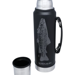 Cheap ✨ Stanley Heritage Classic Bottle | Brook Trout | 1.1 QT ❤️ -SWEESE Shop B2B Web PNG Classic Vacuum Bottle 1 1QT Peter Perch Black Exploded1