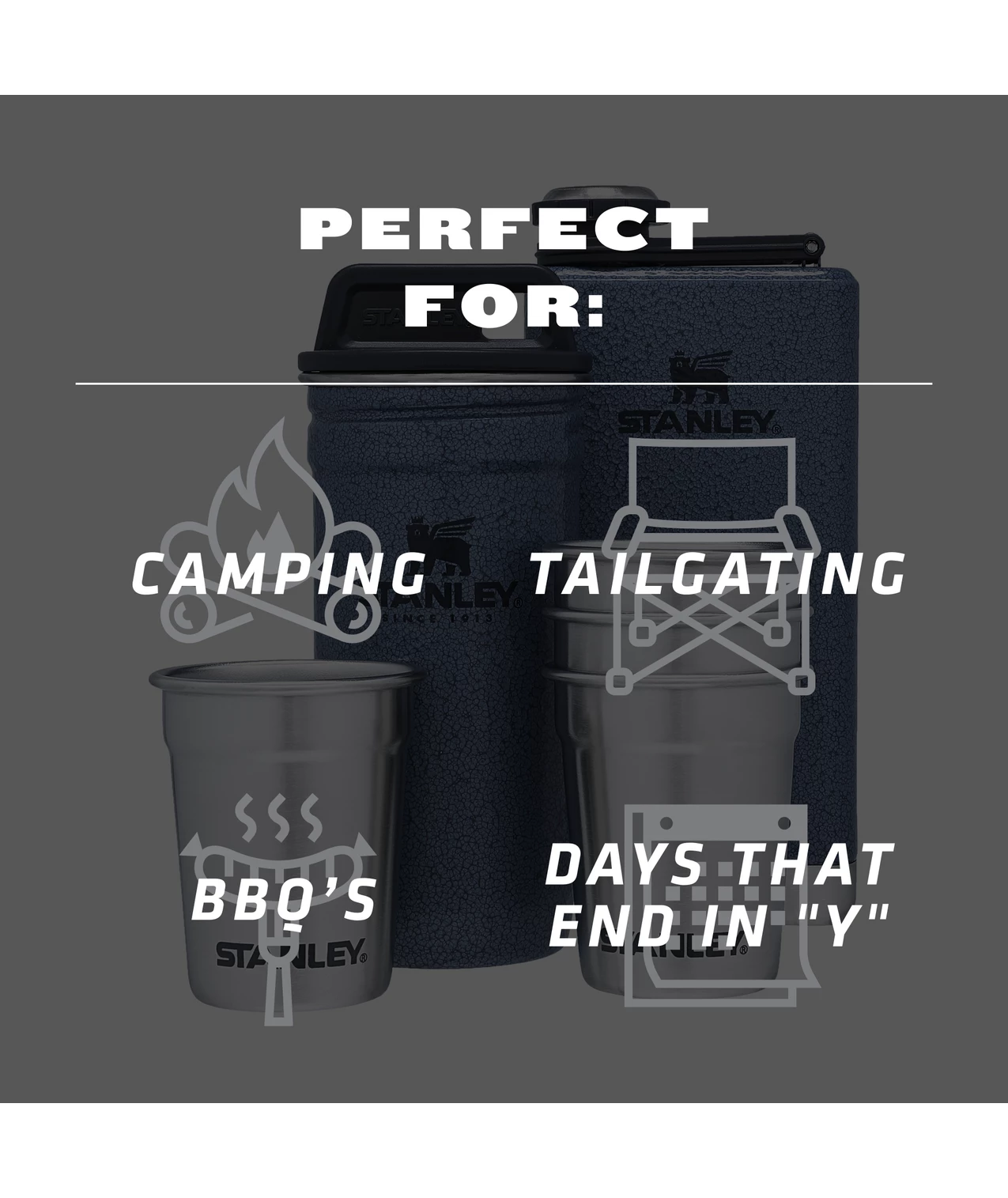 Budget 💯 Stanley Adventure Pre-Party Shot Glass + Flask Set 😍 5 Budget 💯 Stanley Adventure Pre-Party Shot Glass + Flask Set 😍 - Image 5