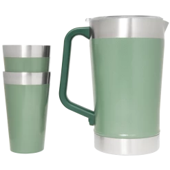 Best Pirce ✔️ Stanley Classic Stay Chill Beer Pitcher Set 😀 -SWEESE Shop B2B Web PNG Stanley HammertoneGreen PitcherSets DSC 3577