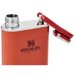 Outlet ✔️ Stanley Classic Easy Fill Wide Mouth Flask | 8 OZ 🧨 -SWEESE Shop B2B Web PNG The Easy Fill Wide Mouth Flask 8oz Cinnamon Detail