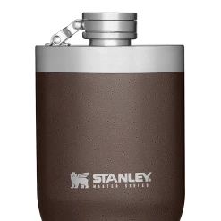 Deals 🔥 Stanley Master Unbreakable Hip Flask | 8 OZ 👏 -SWEESE Shop B2B Web PNG The Master Unbreakable Hip Flask 8oz Bronze Moon Front