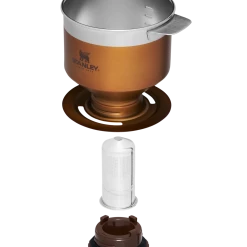 Top 10 🔔 Stanley Classic Perfect-Brew Pour Over Set 🌟 -SWEESE Shop B2B Web PNG The Perfect Brew Pour Over Set 12OZ Maple Glow Hero Exploded