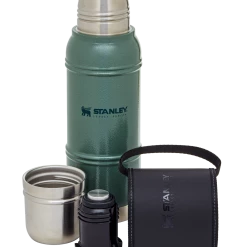 Buy 👏 Stanley Legacy QuadVac™ Thermal Bottle | 1.1 QT 🧨 -SWEESE Shop B2B Web PNG TheQuadvac ThermalBottle1.1QTHammertoneGreen Exploded