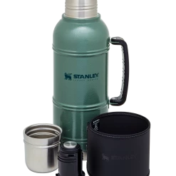 Best Sale 🔥 Stanley Legacy QuadVac™ Thermal Bottle | 2 QT 🔔 -SWEESE Shop B2B Web PNG TheQuadvac ThermalBottle2QTHammertoneGreen Exploded