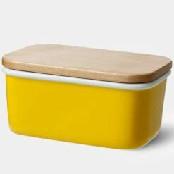 Cheap ⌛ Sweese Rectangle Butter Dish with Beech Wooden Lid 😉 14 Cheap ⌛ Sweese Rectangle Butter Dish with Beech Wooden Lid 😉 -SWEESE Shop Butter Dish with Beech Wooden Lid Yellow 794d1ea4 3a58 420d a4e8 294493a1a735