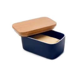 Wholesale 🔥 Sweese Airtight Butter Dish with Beechwood Lid ⌛ 10 Wholesale 🔥 Sweese Airtight Butter Dish with Beechwood Lid ⌛ -SWEESE Shop Ceramicbutterdish 2