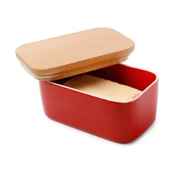 Wholesale 🔥 Sweese Airtight Butter Dish with Beechwood Lid ⌛ 11 Wholesale 🔥 Sweese Airtight Butter Dish with Beechwood Lid ⌛ -SWEESE Shop Ceramicbutterdish 9c42e0e5 24d8 49bd a141 5c8da0eb07d5