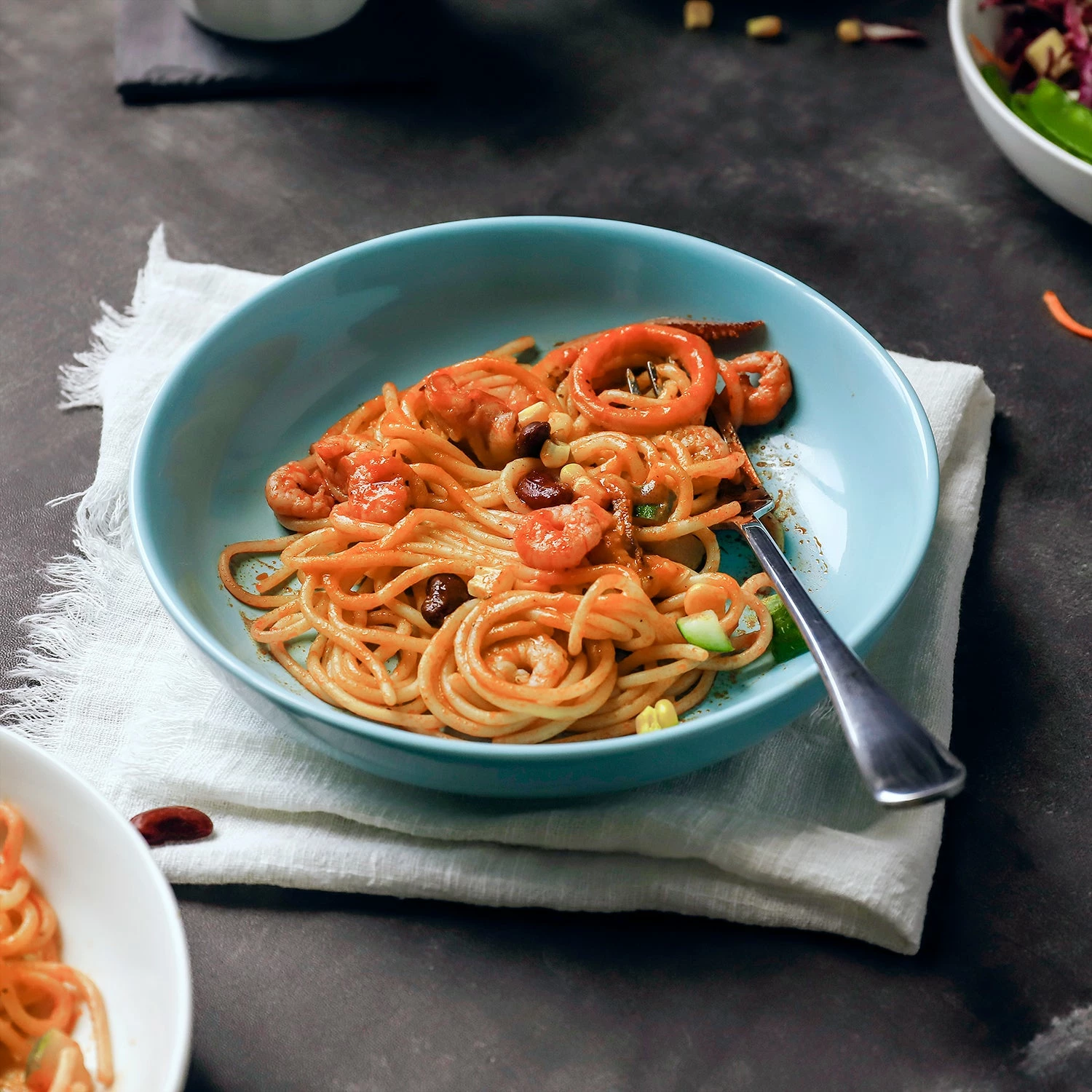 Flash Sale π Sweese Turquoise Porcelain Pasta Bowls π 2 Flash Sale π Sweese Turquoise Porcelain Pasta Bowls π - Image 2