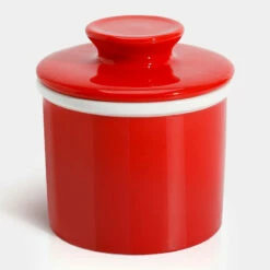 Brand new 👏 Sweese Porcelain Butter Crock 😀 -SWEESE Shop Porcelain Butter Crock Red 44ad5cfc 1e16 427e 926d 246b853a0ab5