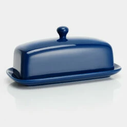 Outlet ⭐ Sweese Porcelain Rectangle Butter Dish with Lid ✔️ 11 Outlet ⭐ Sweese Porcelain Rectangle Butter Dish with Lid ✔️ -SWEESE Shop Porcelain Butter Dish with Lid Navy f4e44489 e8e9 471f 9890 48372dc09300