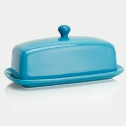 Outlet ⭐ Sweese Porcelain Rectangle Butter Dish with Lid ✔️ 12 Outlet ⭐ Sweese Porcelain Rectangle Butter Dish with Lid ✔️ -SWEESE Shop Porcelain Butter Dish with Lid Steel Blue 1024x1024 2951d51e 39e8 4797 97f4 c567a3b169ba
