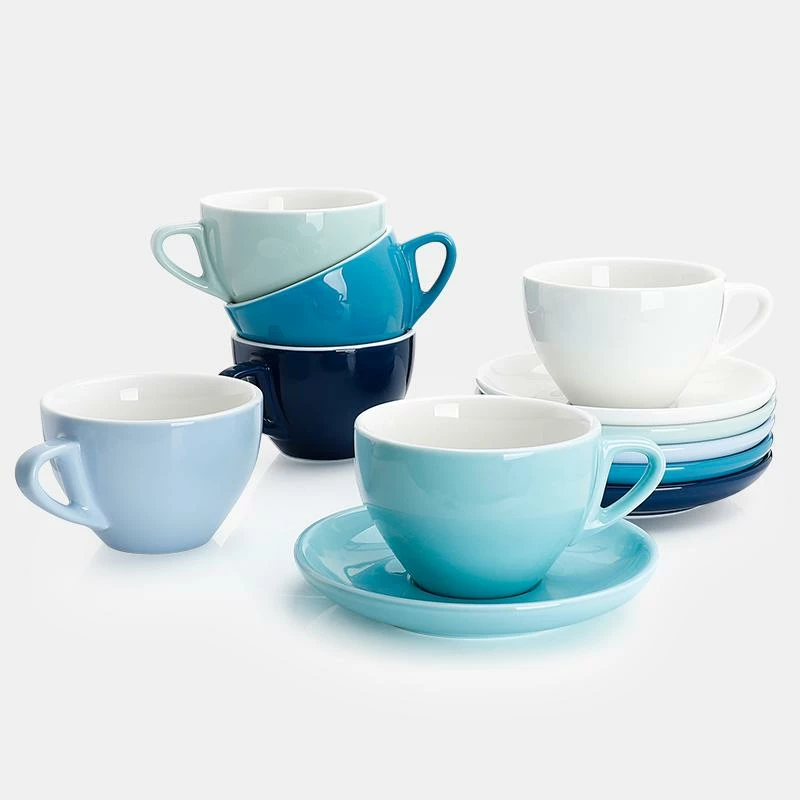 Buy 🛒 Sweese Porcelain Coffee Cups with Saucers 🛒 - Image 4