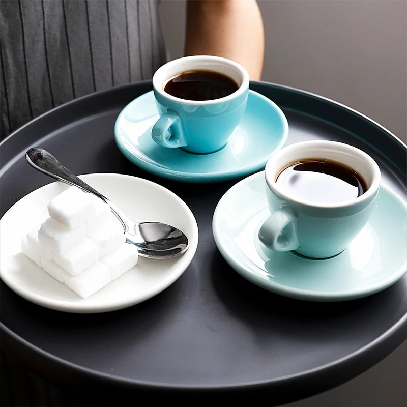 New 🔥 Sweese Porcelain Espresso Cups with Saucers 😍 - Image 2