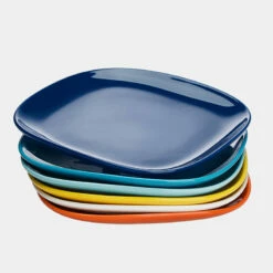 Hot Sale โญ Sweese Square Hot Assorted Porcelain Plates ๐