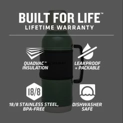 Best Sale 🔥 Stanley Legacy QuadVac™ Thermal Bottle | 2 QT 🔔 -SWEESE Shop Web LIfestyle 10 09839 001 STANLEGACYQUADVACTHERMALBOTTLE2QTHAMMERTONEGREEN PT01