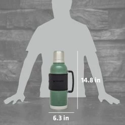 Best Sale 🔥 Stanley Legacy QuadVac™ Thermal Bottle | 2 QT 🔔 -SWEESE Shop Web LIfestyle 10 09839 001 STANLEGACYQUADVACTHERMALBOTTLE2QTHAMMERTONEGREEN PT04
