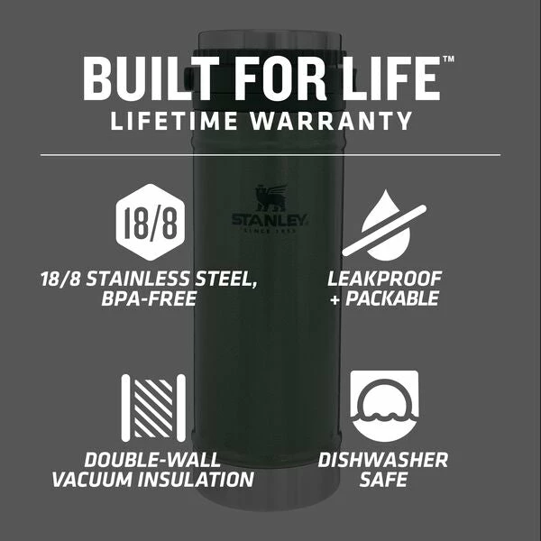 Hot Sale ⭐ Stanley Classic Travel Mug French Press | 16 OZ 😀 6 Hot Sale ⭐ Stanley Classic Travel Mug French Press | 16 OZ 😀 - Image 6