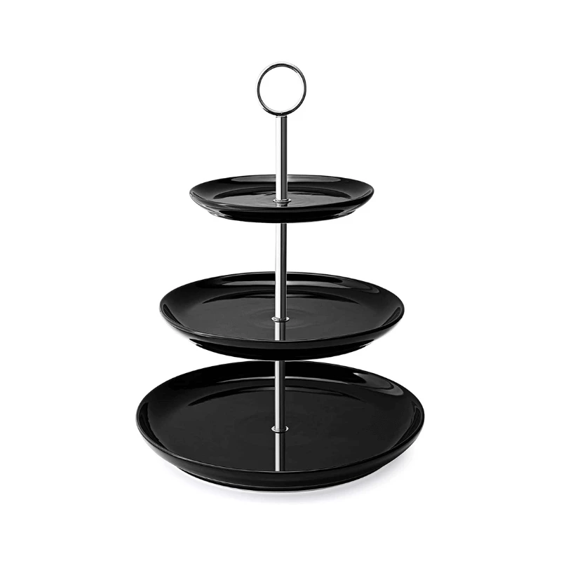 Buy ⭐ Sweese 3 Tier White Porcelain Cake Stand 😀 4 Buy ⭐ Sweese 3 Tier White Porcelain Cake Stand 😀 - Image 4