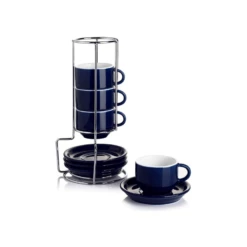 Best Sale ๐ Sweese Stackable Coffee Cups with Saucers and Metal Stand โญ 10 Best Sale ๐ Sweese Stackable Coffee Cups with Saucers and Metal Stand โญ -SWEESE Shop coffeecupswithsaucerandmetalstand 2