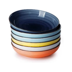 Best deal 🛒 Sweese Hot Gradient Porcelain Pasta Bowls 🎁