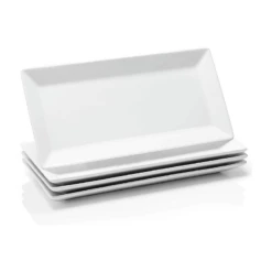 Sweese Elegant Shop 38 Buy ๐ Sweese Stackable Rectangular Platters, Set of 4 โ