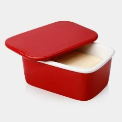 Budget 🎉 Sweese Porcelain Butter Dish with Lid 👍 -SWEESE Shop sweese butter dish red c89ca63d 1b74 4188 a08d 438a6b7ebfad