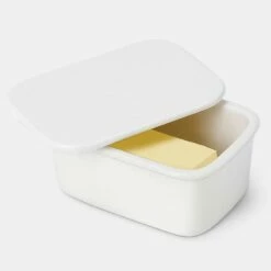 Budget 🎉 Sweese Porcelain Butter Dish with Lid 👍 -SWEESE Shop sweese butter dish white a0663ba0 46f1 447e bdec 627de575351b